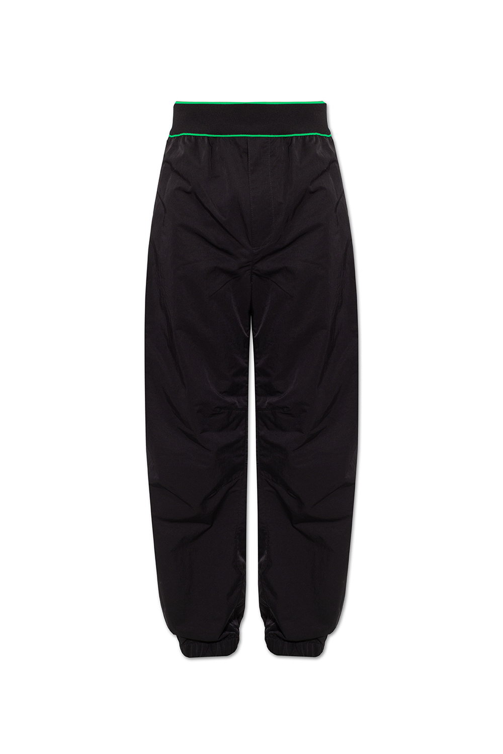 パンツ BOTTEGA VENETA Black Jersey Pant Bottega Veneta Tailored Wide-Leg Wool Pants | Saks Fifth Avenue